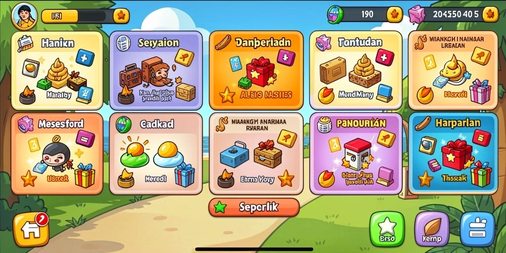 Screenshot memperlihatkan karakter dalam aksi mendebarkan.