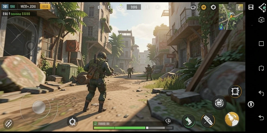 Momen seru saat bermain di mode multiplayer.