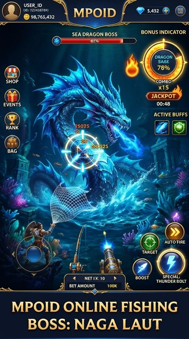 mpoid — layar beranda
